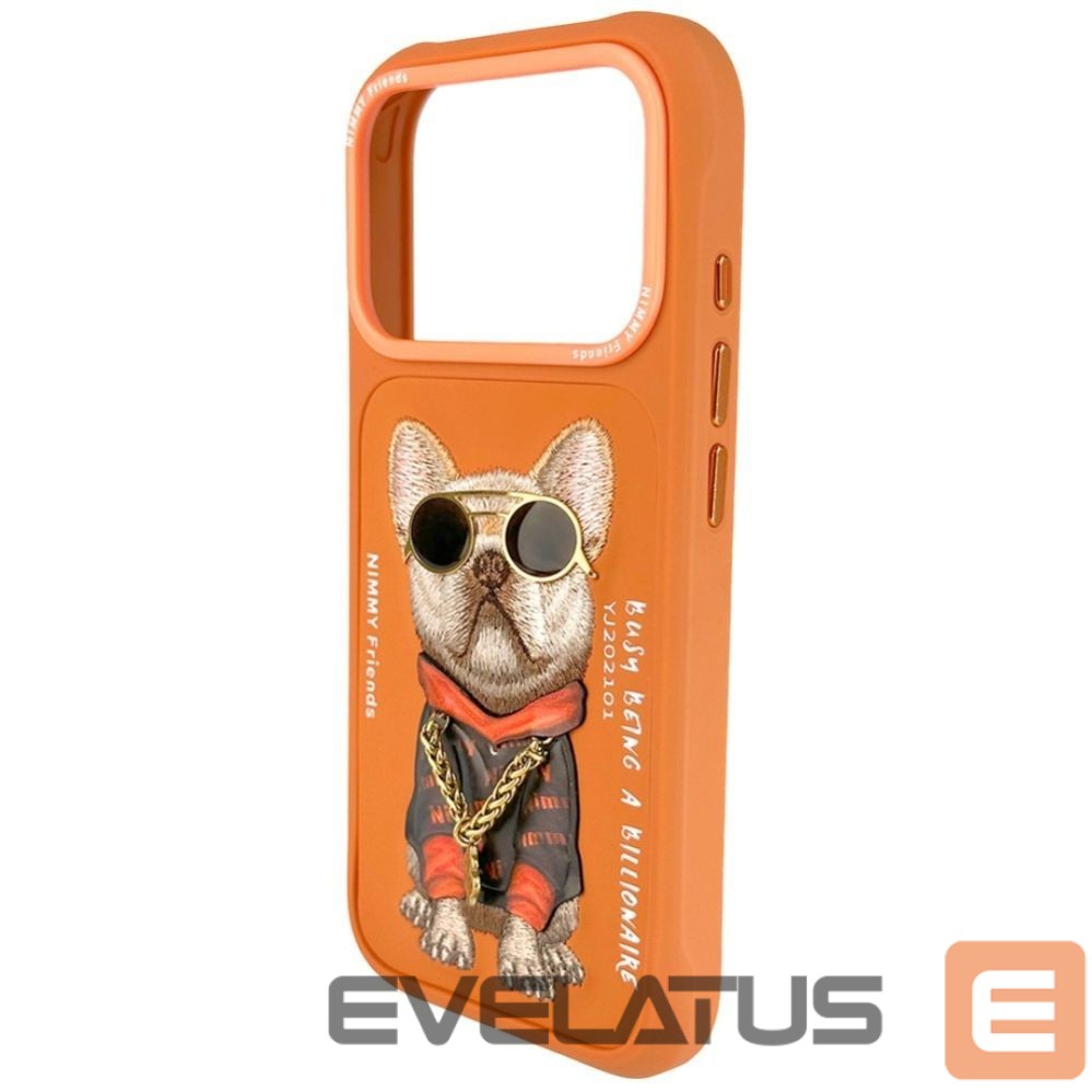 Muud kaubad Nimmy Nimmy Glasses Cool Dog iPhone 17 Pro Case - Orange