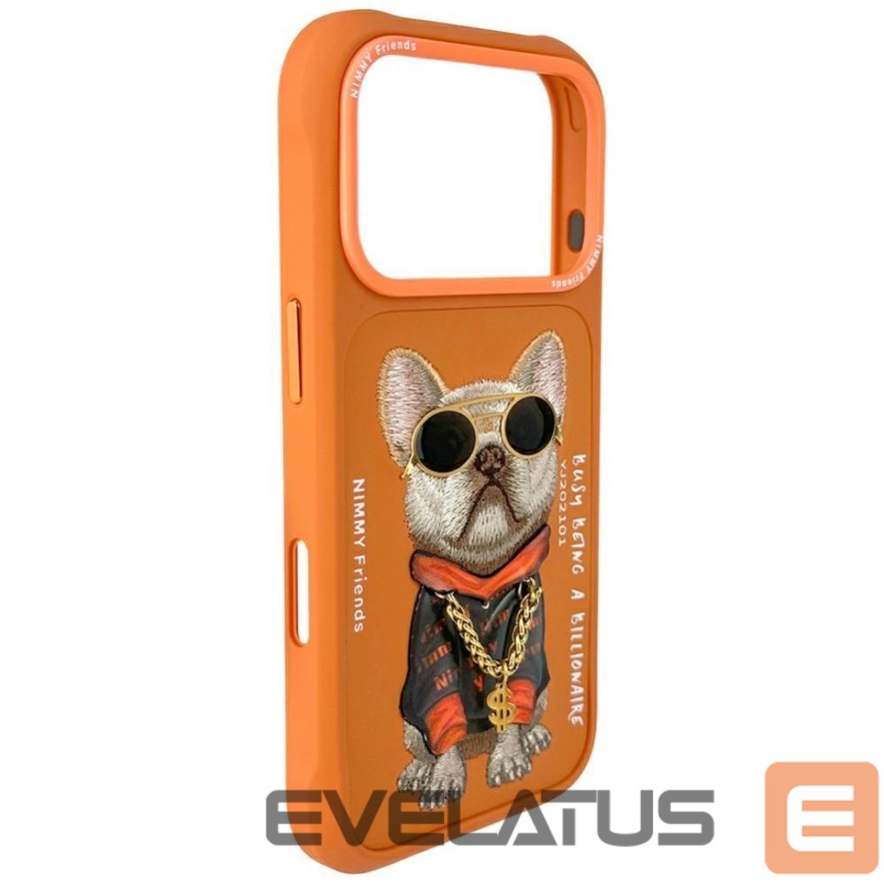Muud kaubad Nimmy Nimmy Glasses Cool Dog iPhone 17 Pro Case - Orange