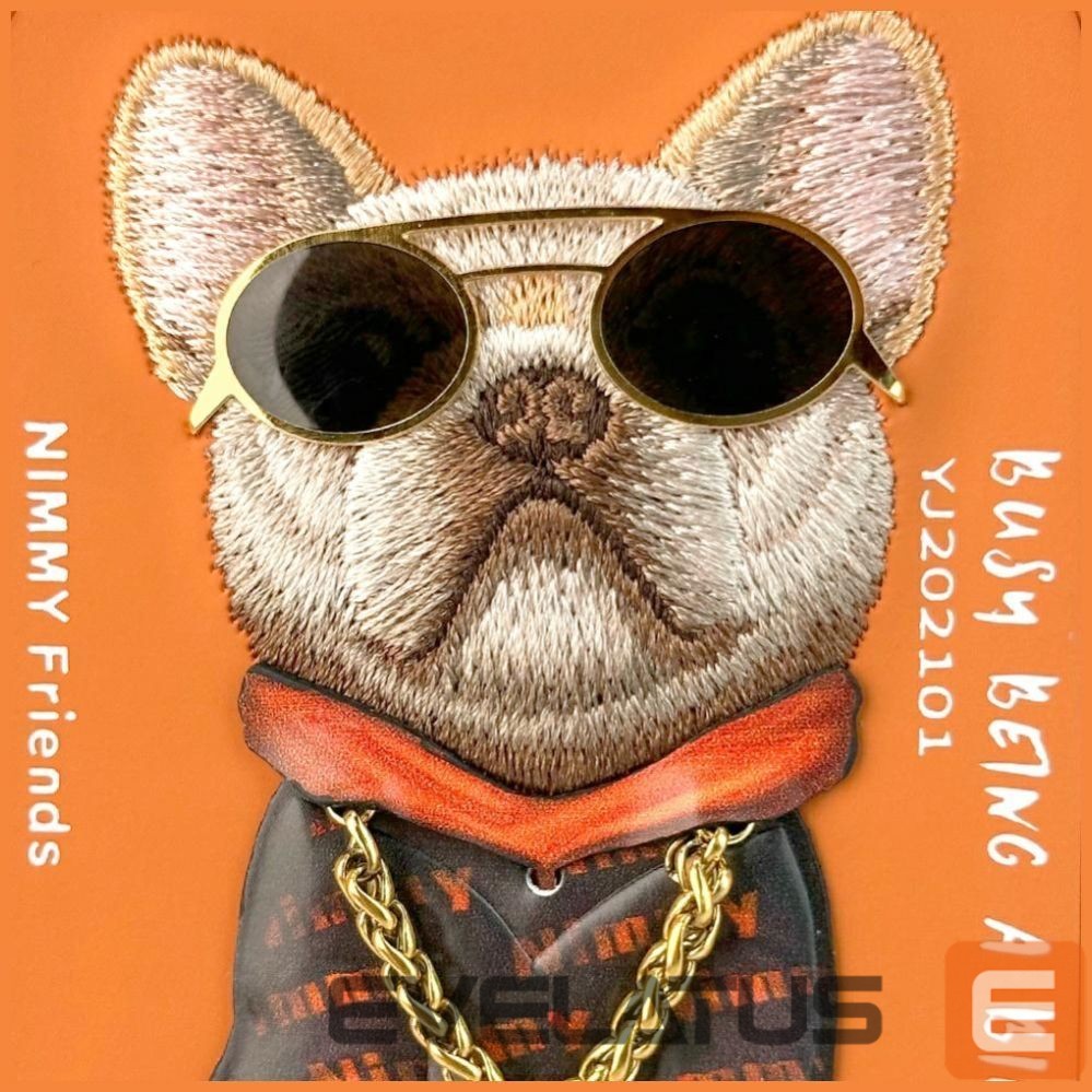 Muud kaubad Nimmy Nimmy Glasses Cool Dog iPhone 17 Pro Case - Orange