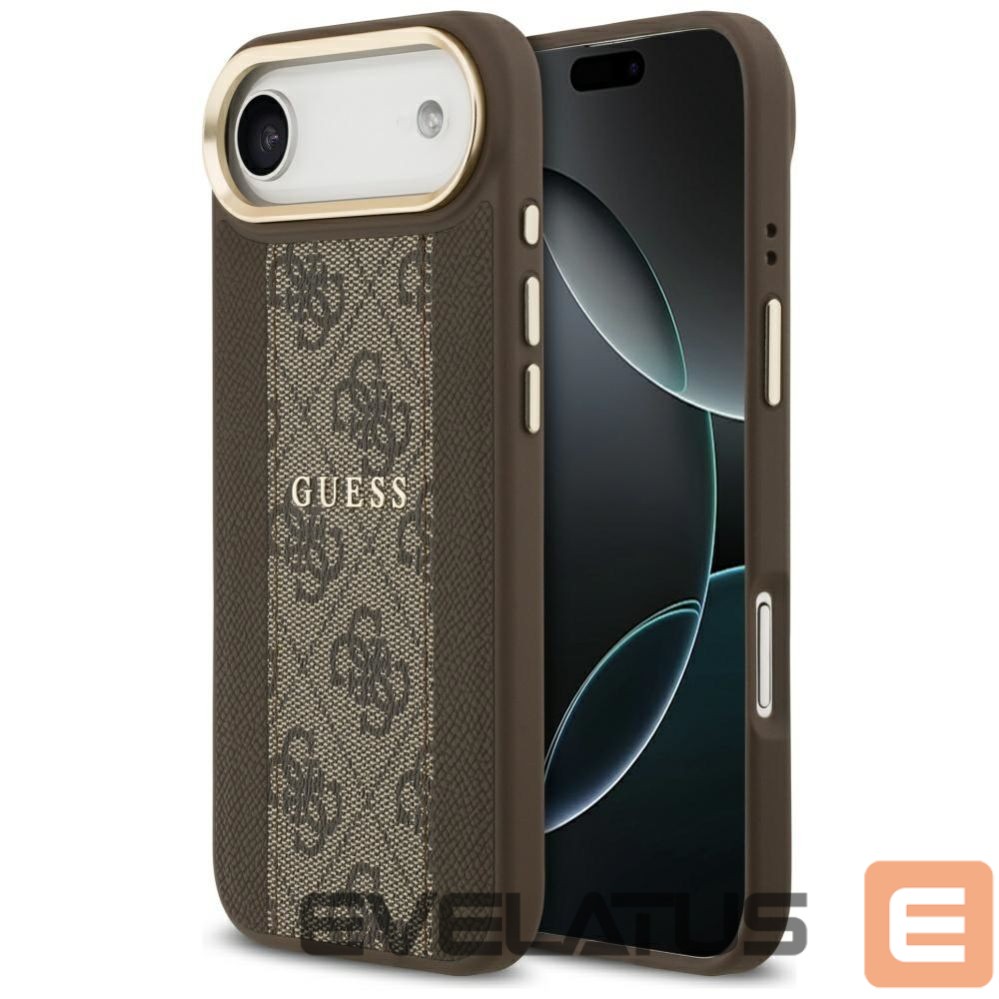 Other goods Guess Guess 4G Stripe MagSafe case for iPhone Air - brown