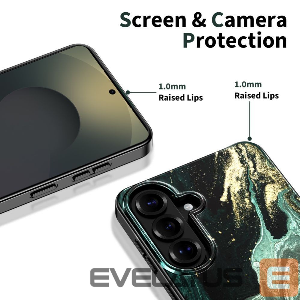 Muud kaubad Tech-Protect Tech-Protect Lamano MagSafe Case for Samsung Galaxy S26 - Black and Green