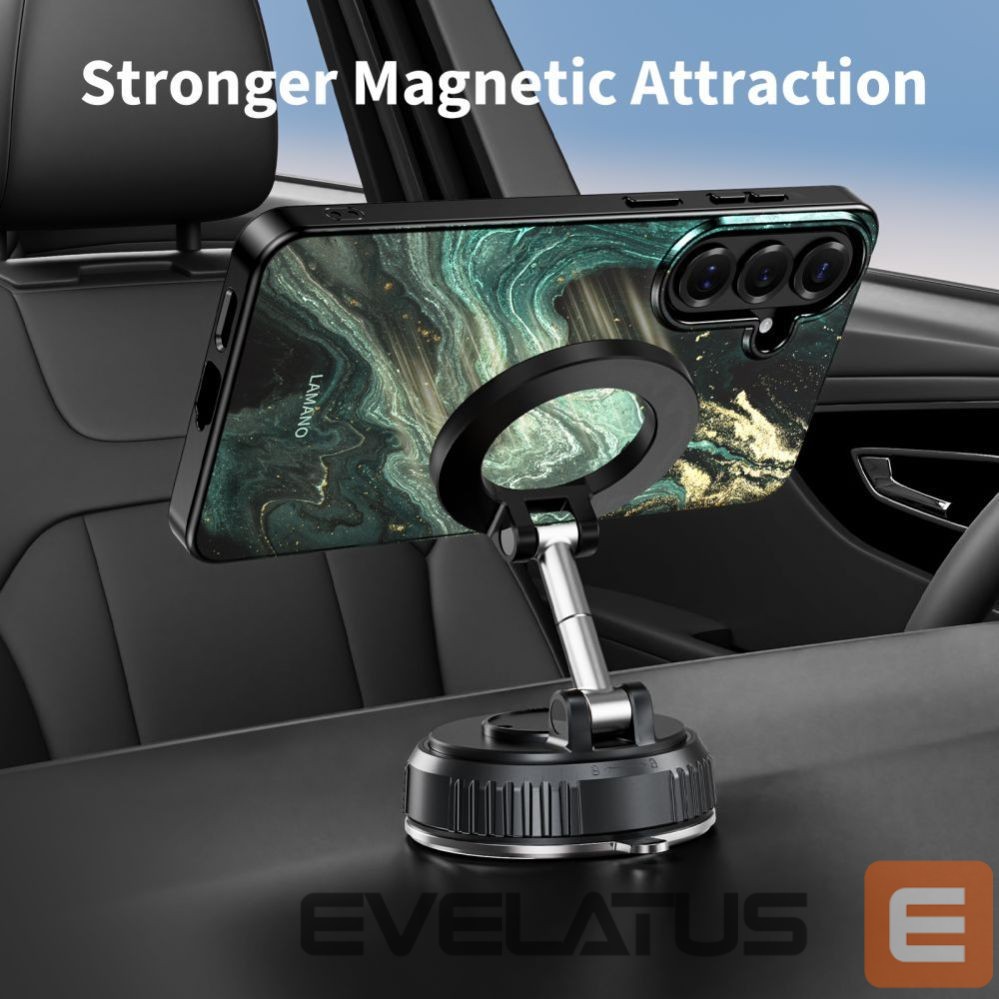 Muud kaubad Tech-Protect Tech-Protect Lamano MagSafe Case for Samsung Galaxy S26 - Black and Green