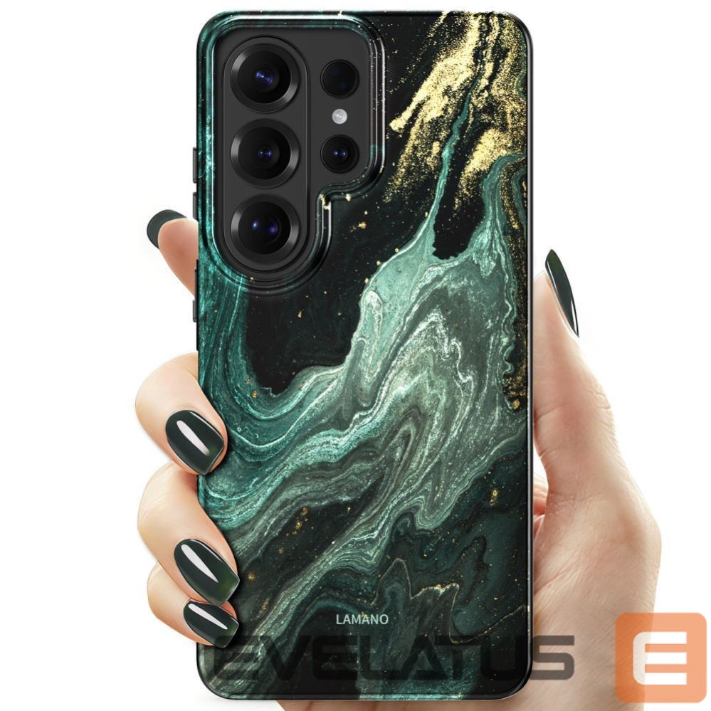 Muud kaubad Tech-Protect Tech-Protect Lamano MagSafe Case for Samsung Galaxy S26 Ultra - Black and Green