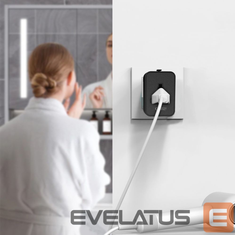 Muud kaubad Tech-Protect Tech-Protect TA300 Travel Adapter EU / UK / AU - Black