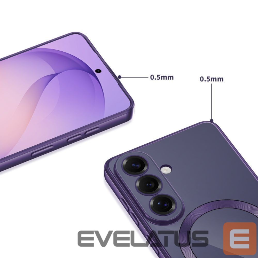 Muud kaubad Tech-Protect Tech-Protect MagFlex MagSafe Case for Samsung Galaxy S26 - Transparent Purple