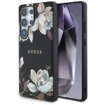 Muud kaubad Guess  Guess Grained Printed Flower Pattern MagSafe case for Samsung Galaxy S25 Ultra black 