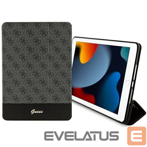 Muud kaubad Guess Guess 4G Stripe Allover case for iPad 10.2" - black