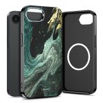 Muud kaubad Tech-Protect  Tech-Protect Lamano MagSafe Case for iPhone 16e / 17e - Black and Green 