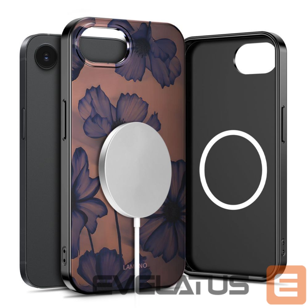 Muud kaubad Tech-Protect Tech-Protect Lamano MagSafe case for iPhone 16e / 17e - brown-purple