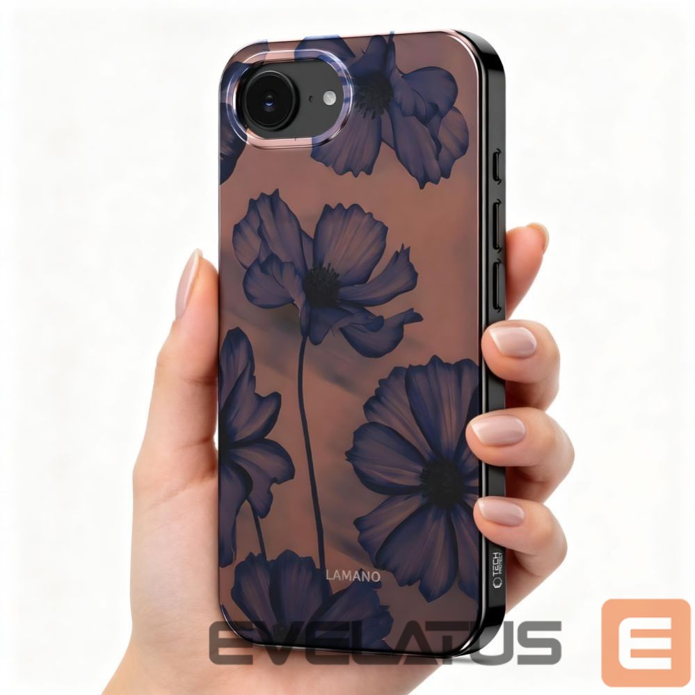 Muud kaubad Tech-Protect Tech-Protect Lamano MagSafe case for iPhone 16e / 17e - brown-purple