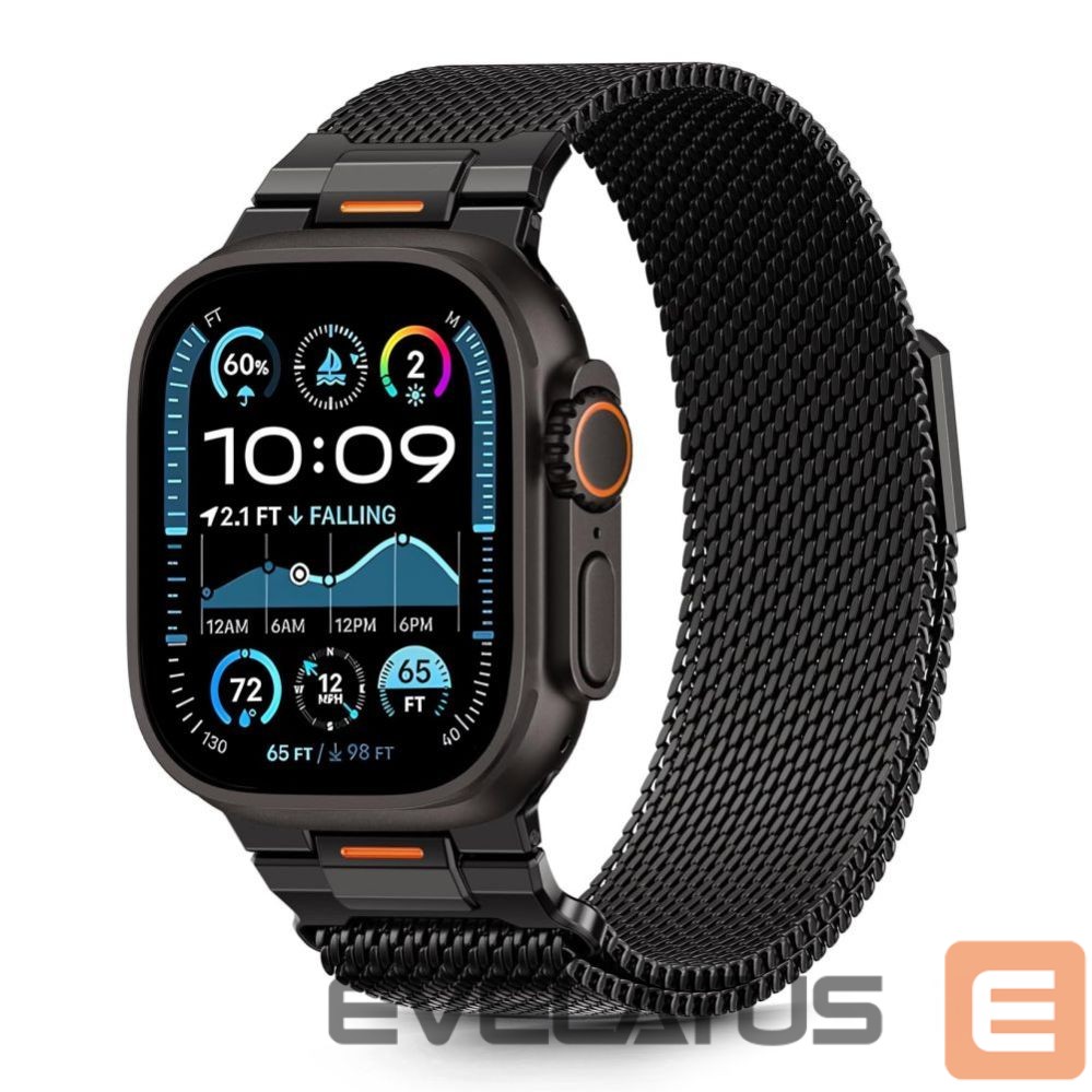 Muud kaubad Tech-Protect Tech-Protect Milano Vanguard Bracelet for Apple Watch (44 / 45 / 46 / 49 mm) - Black