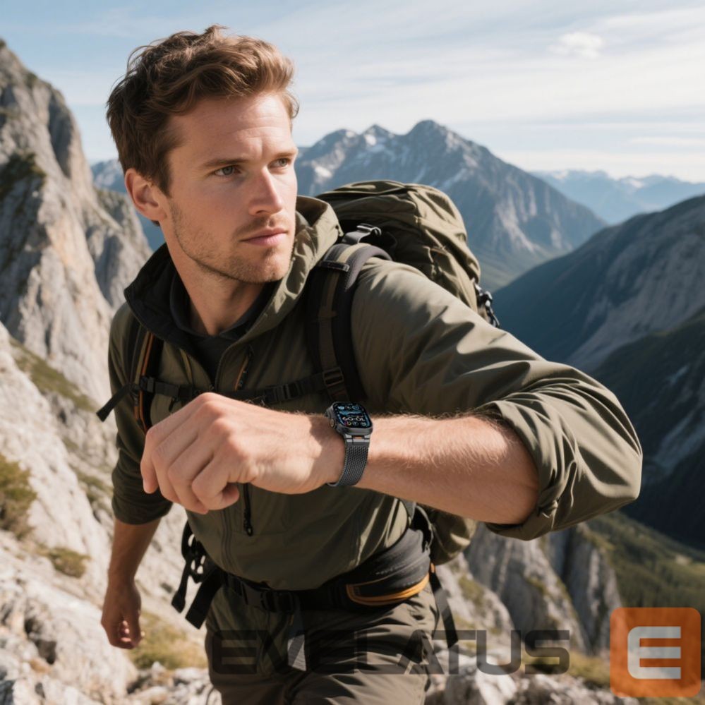 Muud kaubad Tech-Protect Tech-Protect Milano Vanguard Bracelet for Apple Watch (44 / 45 / 46 / 49 mm) - Black