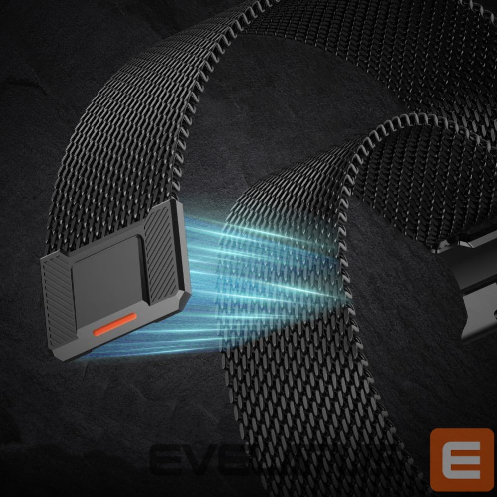 Muud kaubad Tech-Protect Tech-Protect Milano Vanguard Bracelet for Apple Watch (44 / 45 / 46 / 49 mm) - Black