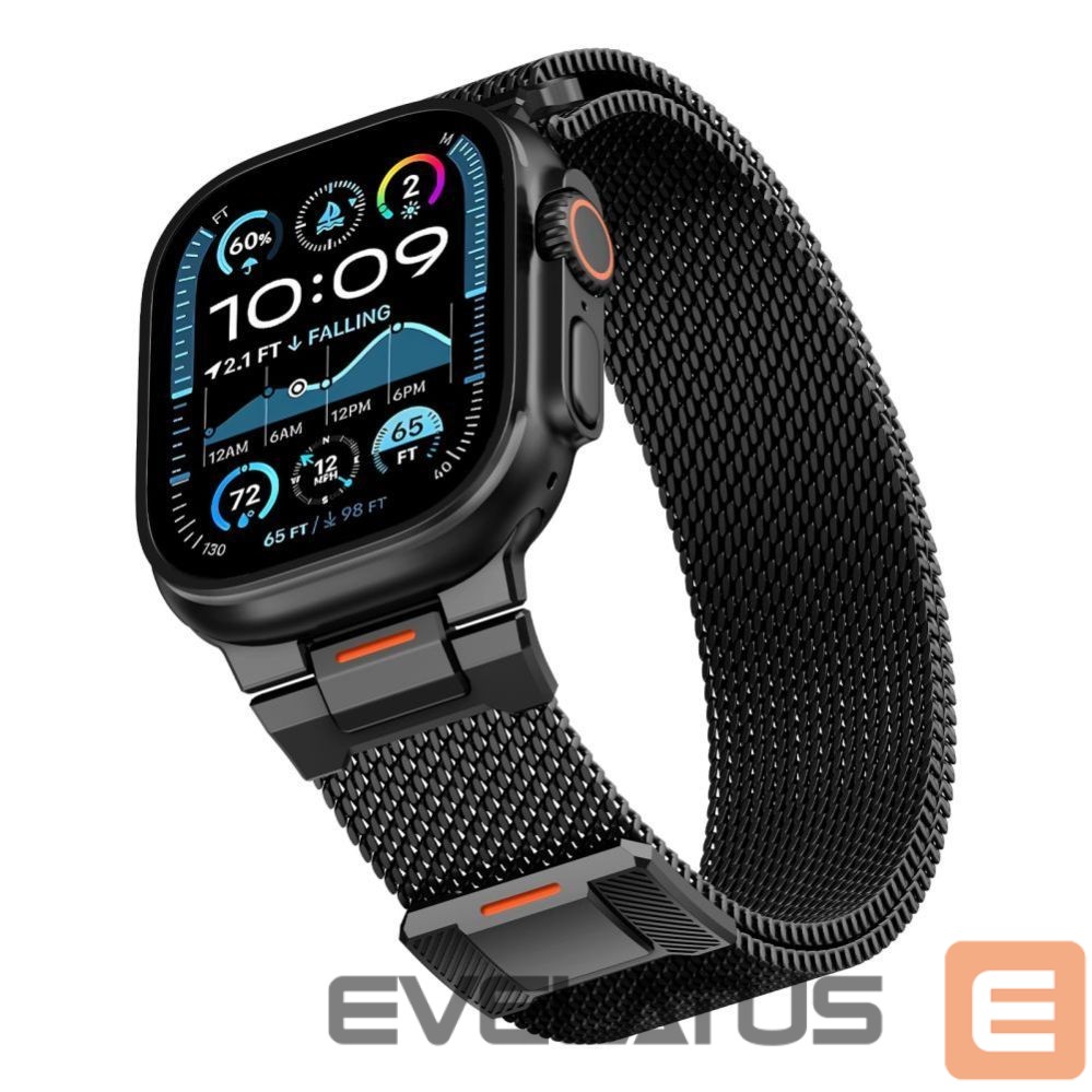 Muud kaubad Tech-Protect Tech-Protect Milano Vanguard Bracelet for Apple Watch (44 / 45 / 46 / 49 mm) - Black