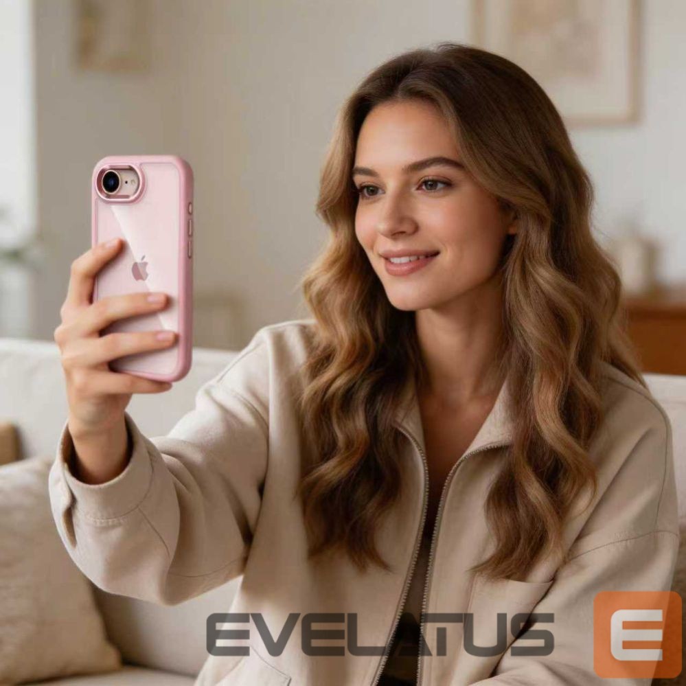 Other goods Tech-Protect Tech-Protect Magmat Case for iPhone 16e / 17e - Transparent Pink