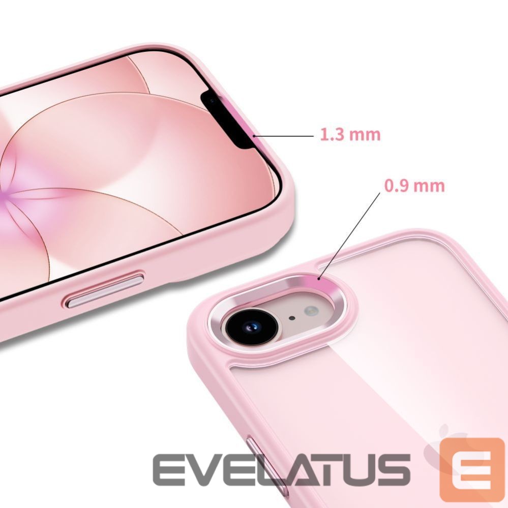 Other goods Tech-Protect Tech-Protect Magmat Case for iPhone 16e / 17e - Transparent Pink