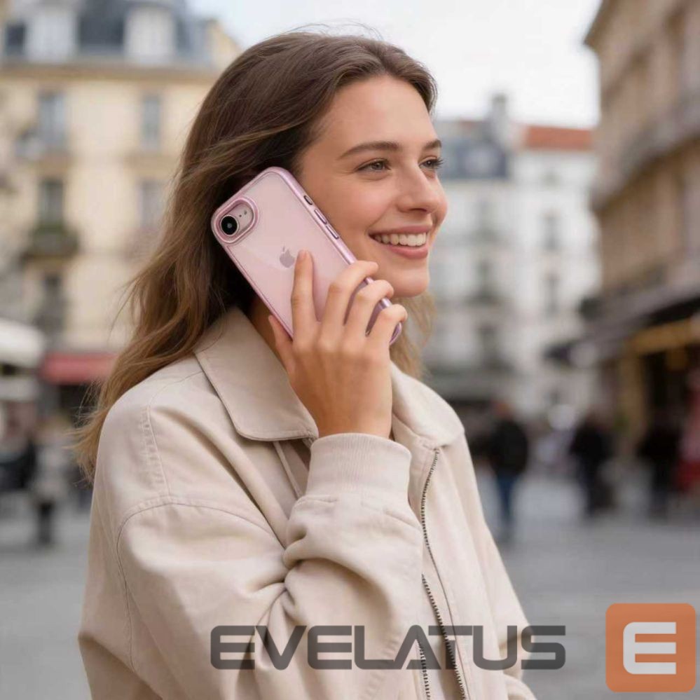 Other goods Tech-Protect Tech-Protect Magmat Case for iPhone 16e / 17e - Transparent Pink