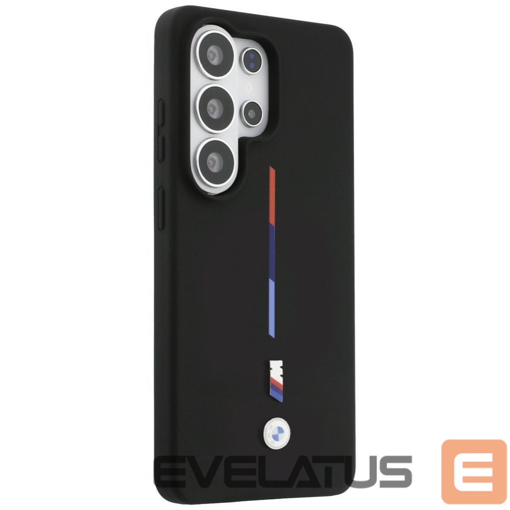 Muud kaubad BMW BMW M Silicone Tricolor Line MagSafe Case for Samsung Galaxy S26 Ultra - Black