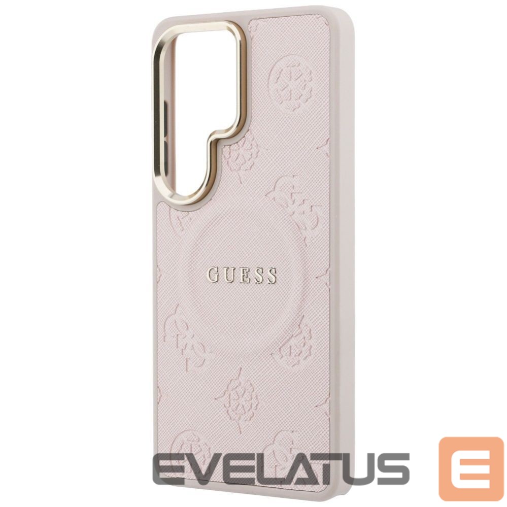 Muud kaubad Guess Guess Saffiano Peony Embossed Ring MagSafe Case for Samsung Galaxy S26 Ultra - Pink