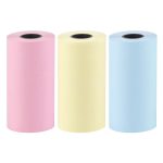 Printer accessories Hurtel  Set of colorful paper rolls for the HURC9 cat mini thermal printer - 3 pcs. 