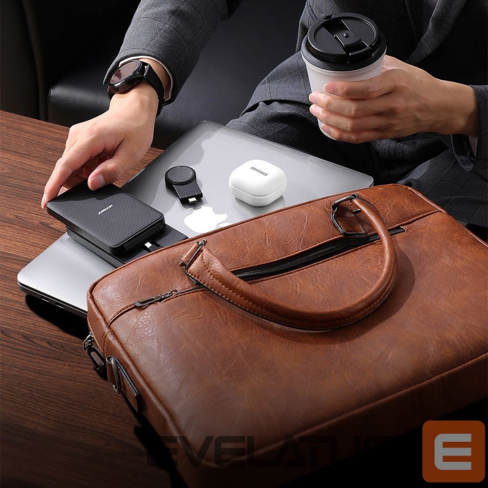 Adapter Joyroom Joyroom JR-WQS01 Samsung Galaxy USB-C 4in1 charging station foldable + USB-A - USB-C cable - black