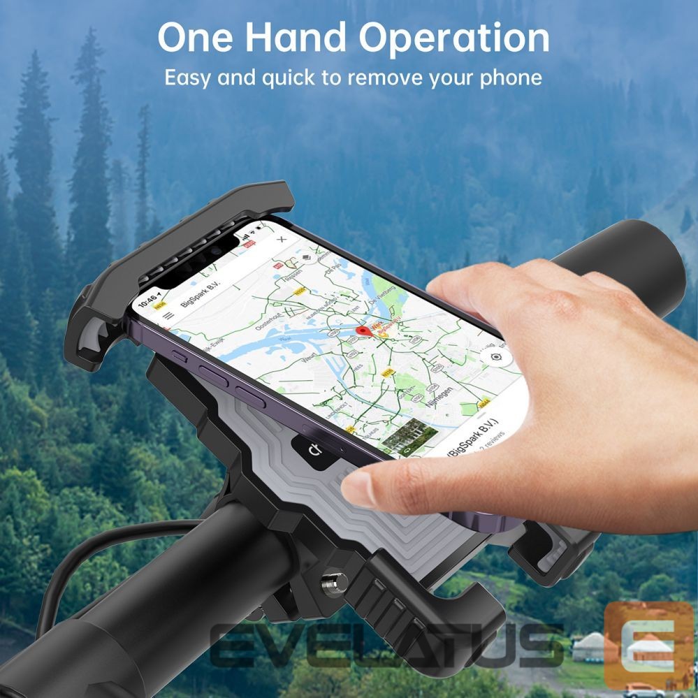 Auto holder Choetech Choetech H067 adjustable bicycle phone holder - gray