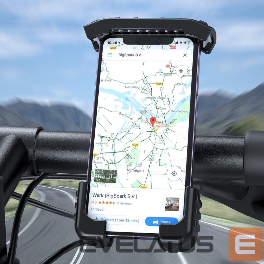 Auto holder Choetech Choetech H067 adjustable bicycle phone holder - gray