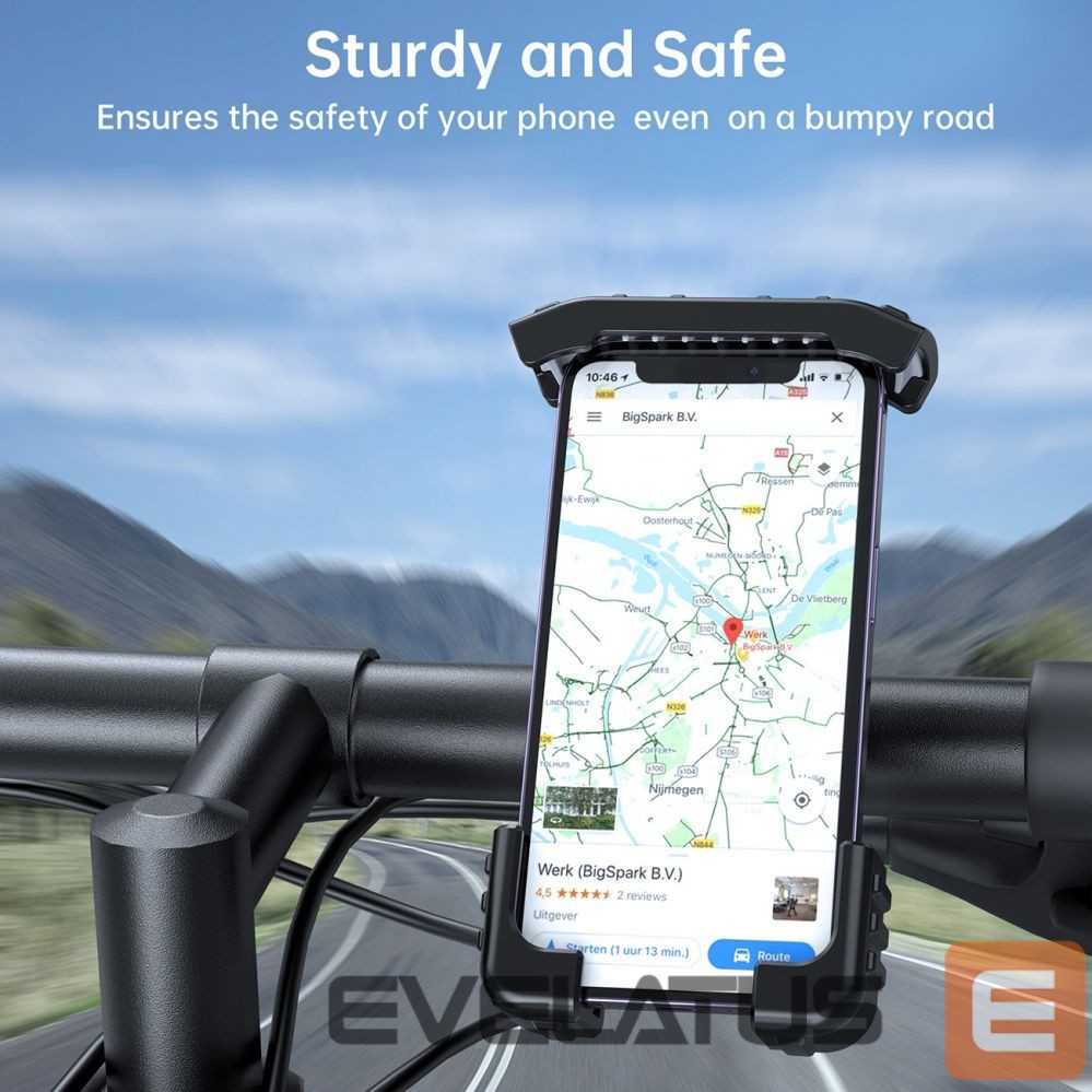 Auto holder Choetech Choetech H067 adjustable bicycle phone holder - gray