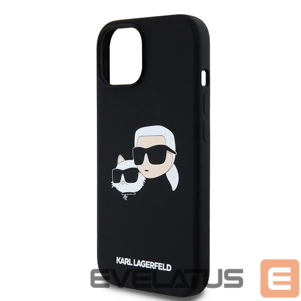 Other Phone Accessory Karl Lagerfeld Karl Lagerfeld Silicone Karl&Choupette MagSafe case for iPhone 15 / 14 / 13 - black