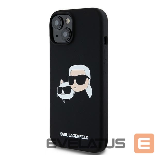 Other Phone Accessory Karl Lagerfeld Karl Lagerfeld Silicone Karl&Choupette MagSafe case for iPhone 15 / 14 / 13 - black