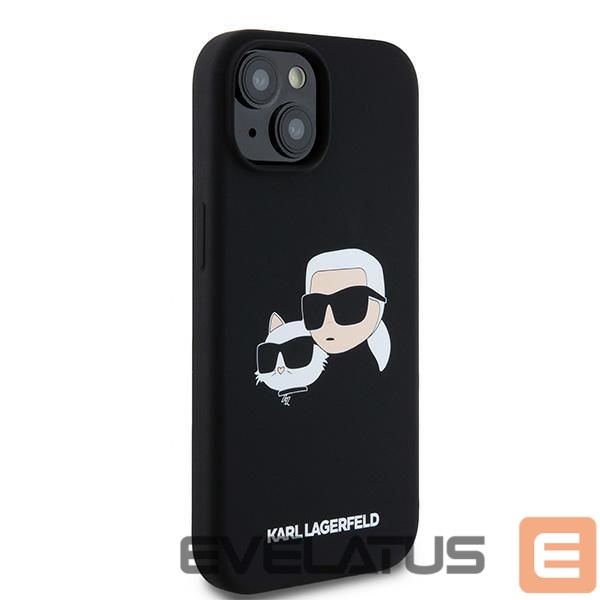 Other Phone Accessory Karl Lagerfeld Karl Lagerfeld Silicone Karl&Choupette MagSafe case for iPhone 15 / 14 / 13 - black