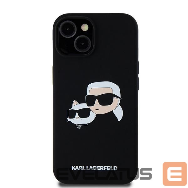 Other Phone Accessory Karl Lagerfeld Karl Lagerfeld Silicone Karl&Choupette MagSafe case for iPhone 15 / 14 / 13 - black