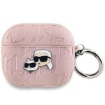 Other Phone Accessory Karl Lagerfeld  Karl Lagerfeld Monogram Karl & Choupette Head case for AirPods 3 - pink 