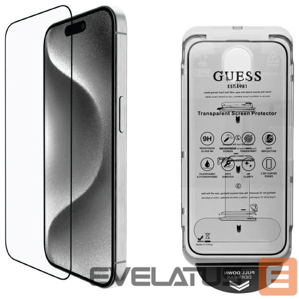 Protective glass Guess - iPhone 16 Pro Screen Protector 2.5D Outline