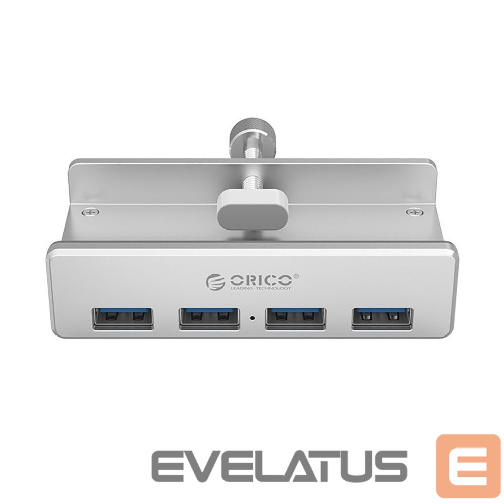 Üleminek Orico Orico MH4PU Hub Clamp-Mounted 4x USB-A 3.0 - Silver