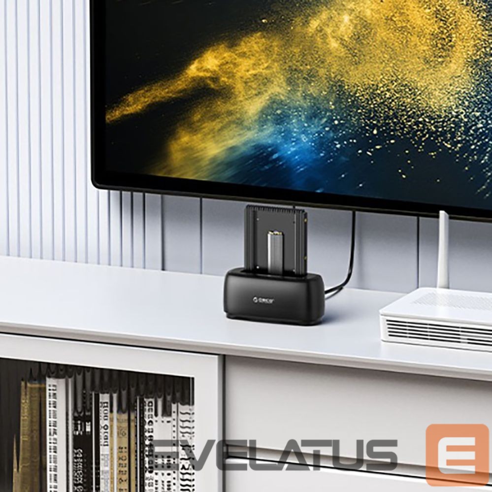 Muu arvutitarvik Orico Orico D2NS-6G M.2 NGFF to 3.5" Drive Adapter - Black