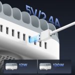 Адаптер Orico  Orico DUK-10P-V1 Smart Charging Station 10 x USB-A - White 