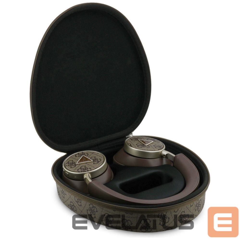 Muud kaubad Guess Wireless headphones Guess ENC GUBHC15P4MRCTW (4G Triangle Logo) brown