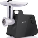 Lihaveski GORENJE  Meat grinder | MG2001SB | Black/Stainless Steel | 2000 W | Number of speeds 1 | Throughput (kg/min) 2.6 