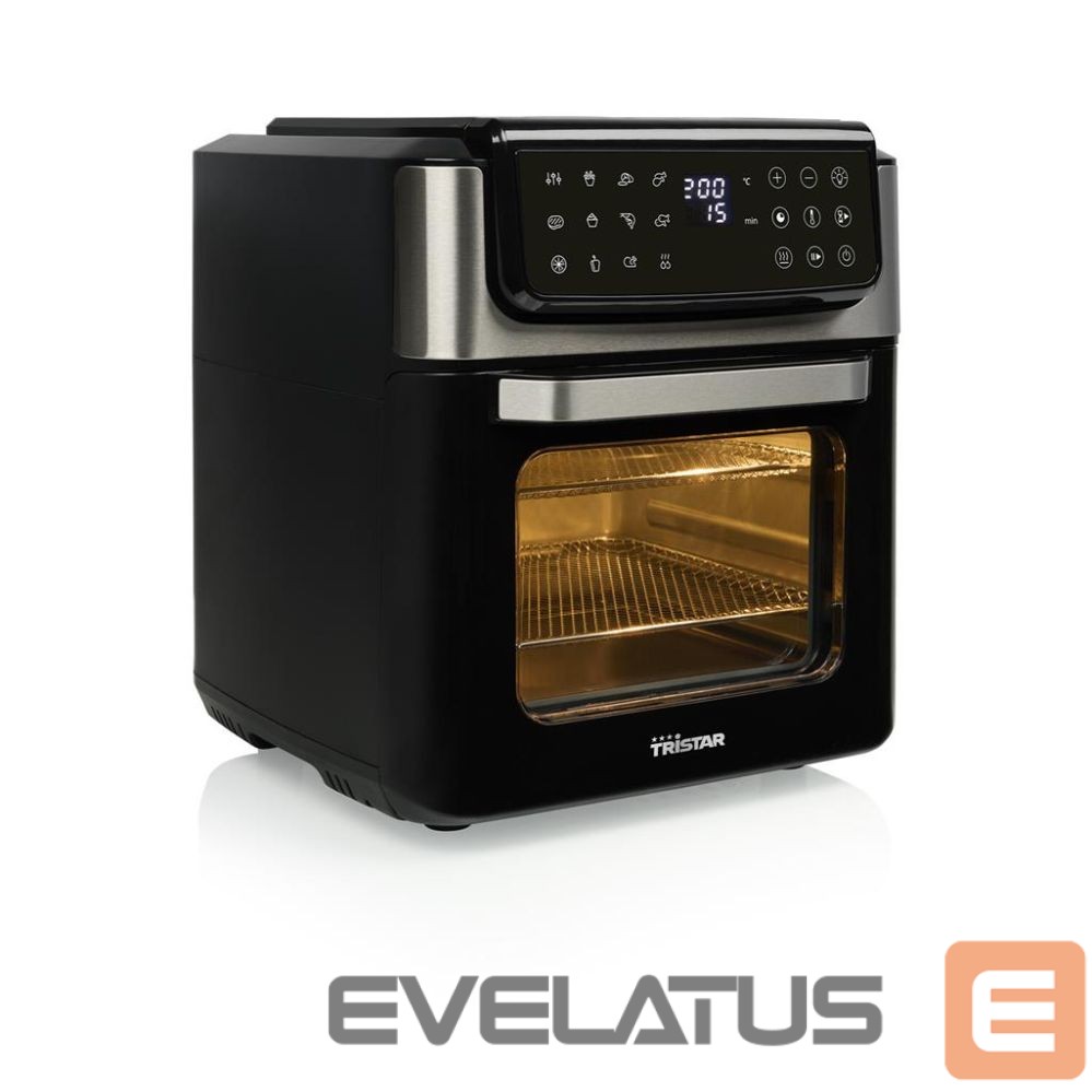 Table grill Tristar Airfryer Oven | FR-9068 | Power 1800 W | Capacity 12 L | Hot air technology | Black
