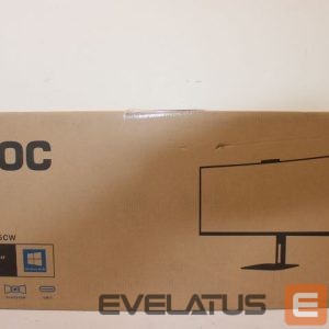 Монитор AOC  SALE OUT.  | CU34V5CW/BK | 34 " | VA | 21:9 | 100 Hz | 4 ms | 3440 x 1440 pixels | HDMI ports quantity 1 | DAMAGED PACKAGING 