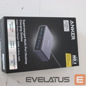 Kontroller Anker  SALE OUT.  Prime Charger (200W, 6 Ports, GaN) |  Prime Charger (200W, 6 Ports, GaN) | A2683341 | DEMO 