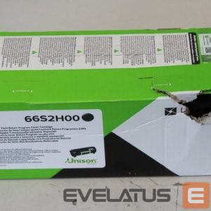 Tarvikud ja tarvikud LEXMARK  SALE OUT.  66S2H00 | Cartridge CollecReturn Program (LRP) | Toner cartridge | Black & white | DAMAGED PACKAGING, SCRATCHED 