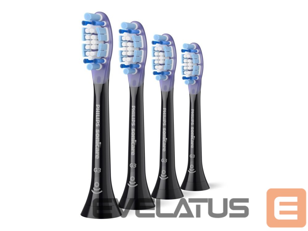 Toothbrush Philips HX9054/88 Sonicare Premium Gum Care Replacement brush heads, 4 pcs, Black |