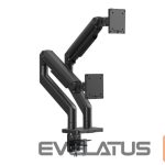 Televizoriaus laikiklis Digitus  Dual Monitor Mount, 2x 45", 2x 20 kg 