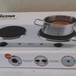Elektriline ahi Tristar  SALE OUT.  Free standing table hob | KP-6245 | Number of burners/cooking zones 2 | Rotary | White | DAMAGED PACKAGING | Electric 