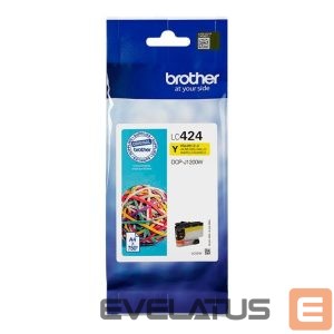 Tarvikud ja tarvikud Brother  LC-424Y | Ink Cartridge | Yellow 