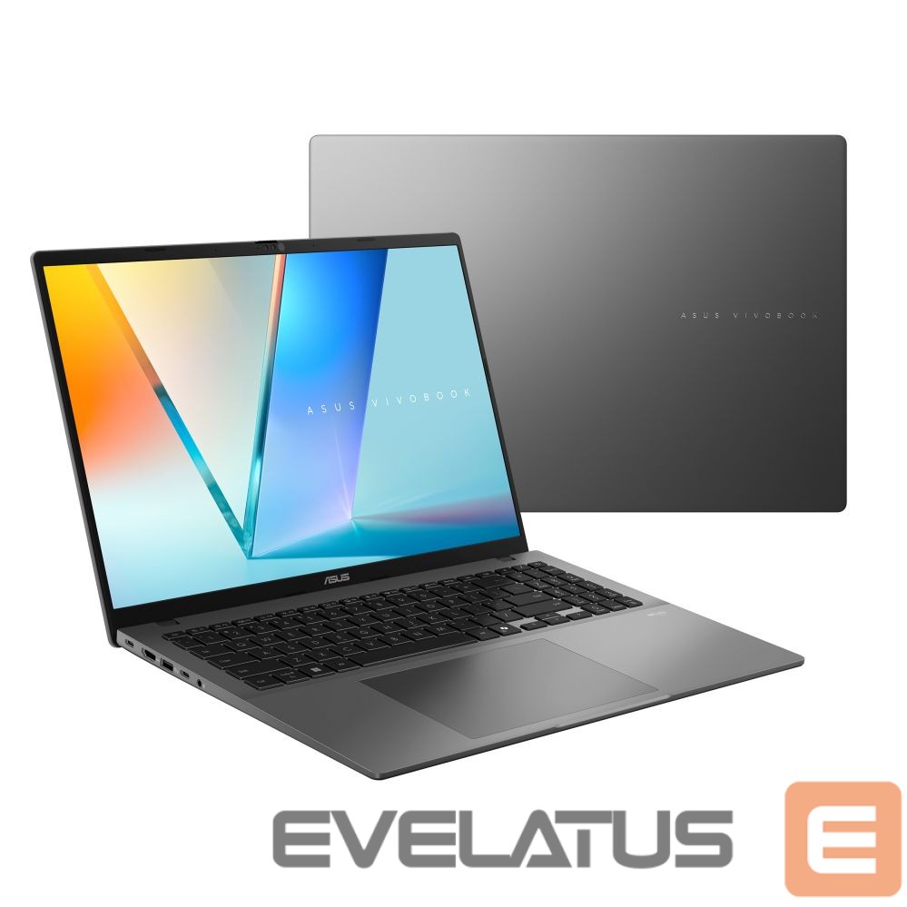 Портативный компьютер Asus Vivobook S 16 M3607HA-SH080W | Matte Gray | 16 " | OLED | FHD | 1920 x 1200 pixels | Glossy | AMD Ryzen 7 | 260 | 16 GB | DDR5 | Solid-state drive capacity 1000 GB | AMD Radeon Graphics | Windows 11 Home | 802.11ax | Bluetooth version 5.3 | Keyboard language US international | Keyboard backlit | Warranty 24 month(s) | Battery warranty 12 month(s)