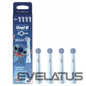 Hambahari Oral-B  Replacement brush heads | iO kids Refills Stitch | Heads | For kids | Number of brush heads included 4 