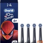 Toothbrush Oral-B  Replacement brush heads | iO kids Refills Spiderman | Heads | For kids | Number of brush heads included 4 